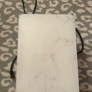 White Marble Mini Fridge